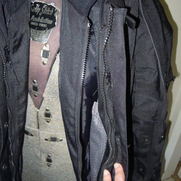 Joe Rocket Ballistic Series Black Motorcycle Riding Jacket Women's Size XL EUC - Picture 12 of 13